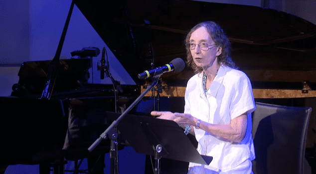 Joyce Carol Oates reads her work live in The Greene Space