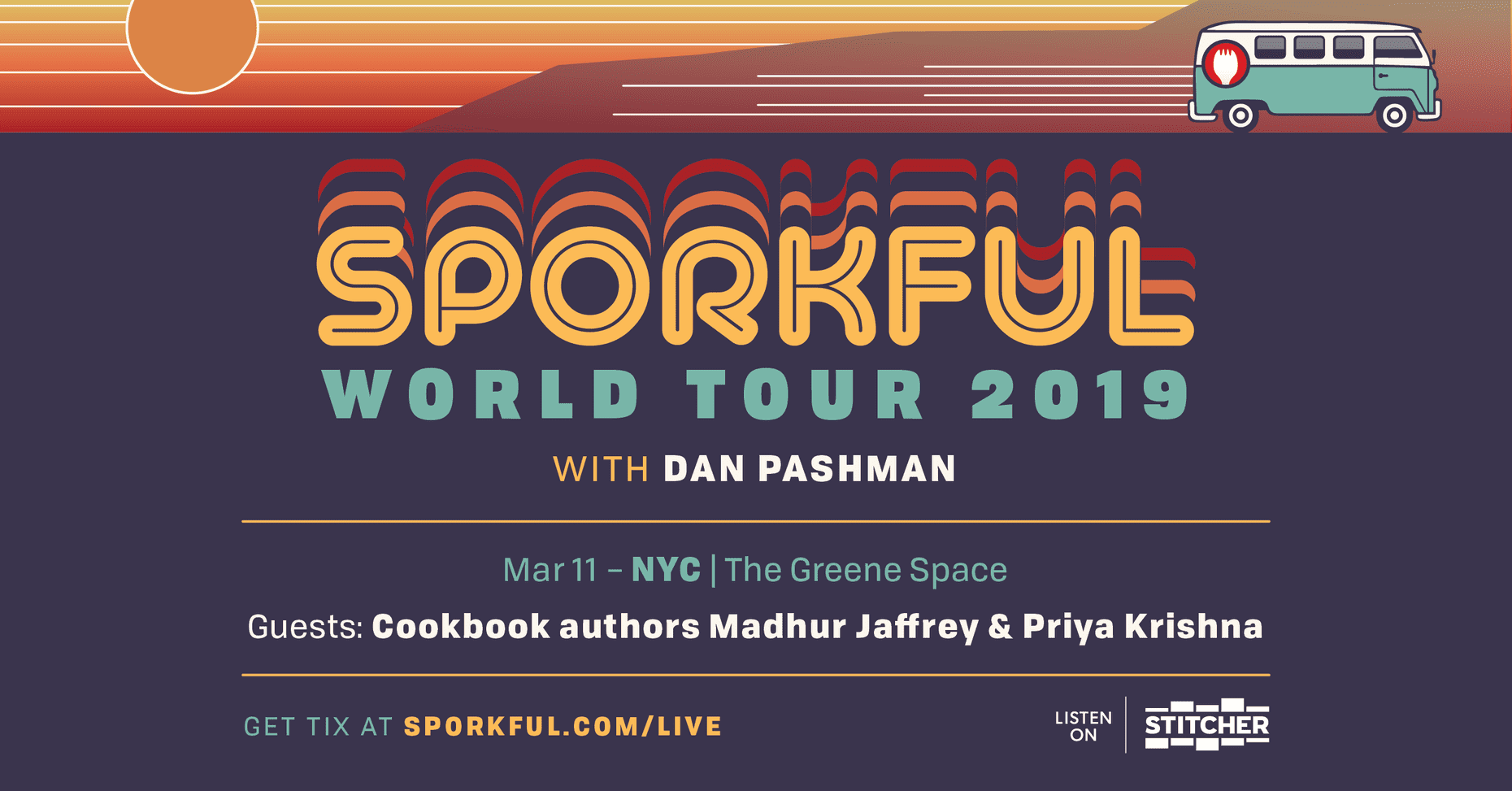 The Sporkful World Tour, with Guests Madhur Jaffrey and Priya Krishna