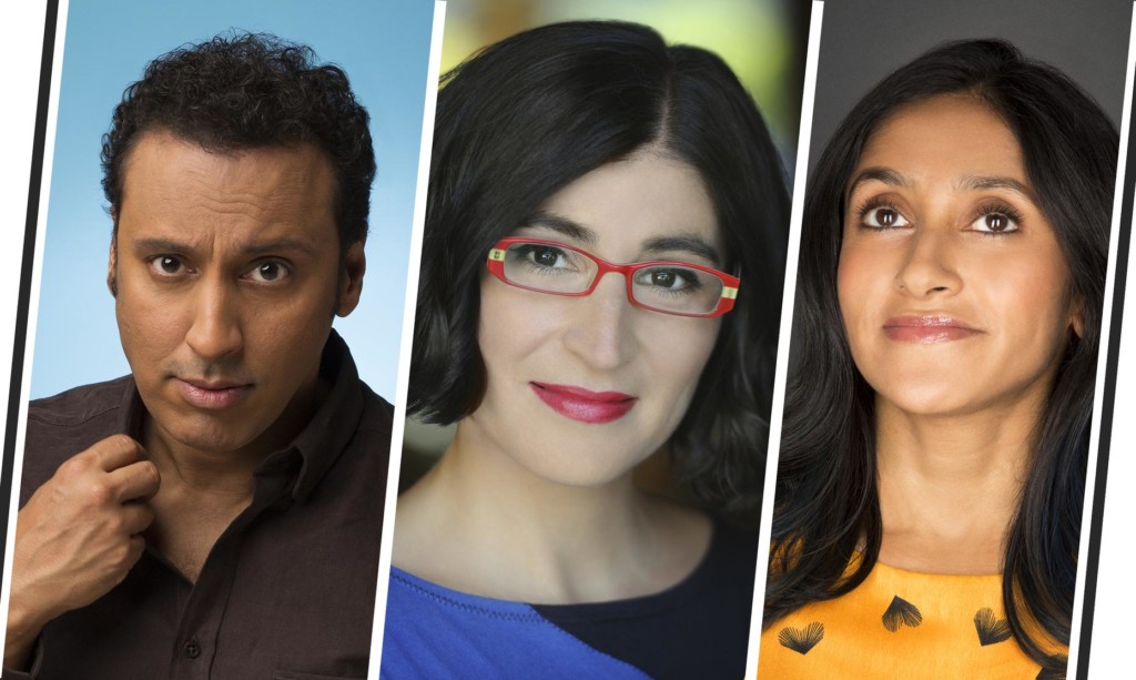 Comedians Aasif Mandvi and Aparna Nancherla join Fake the Nation host Negin Farsad for a live taping of the comedy show about politics without any of the politics about politics.